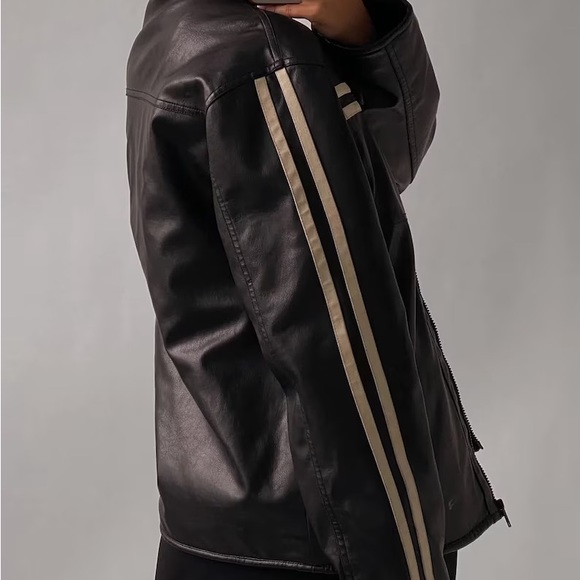 Vintage Genuine Leather Motorcycle Jacket - Picture 5 of 12